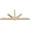 Ekena Millwork Kennewick Rough Sawn Timber Gable Bracket, Douglas Fir, 84"W x 38"H x 4"D x 4"F, 11/12 Pitch GBW084X38X0404KEN00RDF - alternate 4